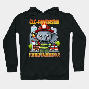 ele fantastic firefighting Hoodie